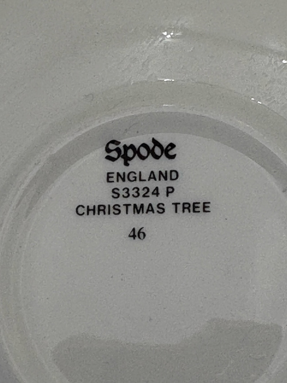 Two Vintage Spode Christmas Tree Coffee/Tea Cup and Saucer Set - Made in England - Picture 11 of 16